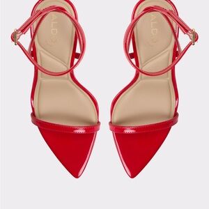 Aldo Red Elegant Heels